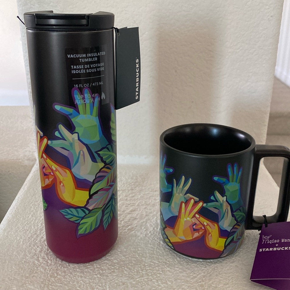 Special Edition Starbucks Tumbler and Mug